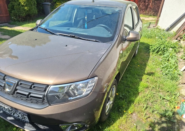 Dacia Sandero cena 32900 przebieg: 39541, rok produkcji 2019 z Szczucin małe 232